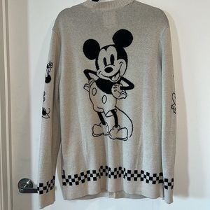 Disney 100 Vans Cardigan Sz Large Unisex